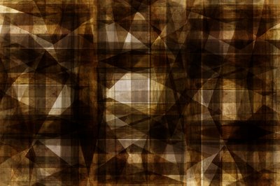 Braune texturierte Geometrie von cartissi