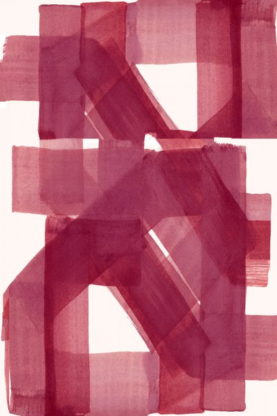 Karmesinrote geometrische Schichten von cartissi
