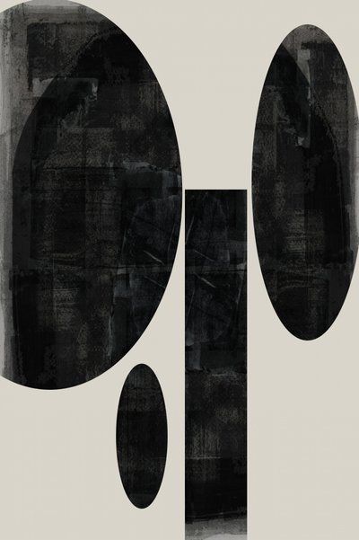 Dunkle abstrakte Formen von cartissi