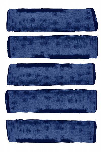 Dunkelblaue Pinselstriche von cartissi