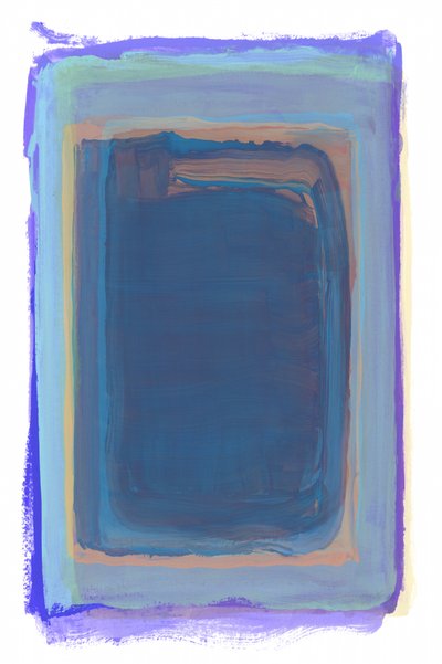 Tiefblaue Schichten von cartissi