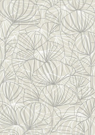 Zarte botanische Linien von cartissi