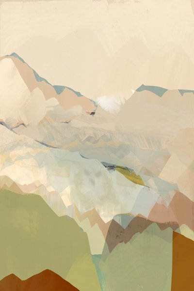 Erdige Berglandschaft von cartissi