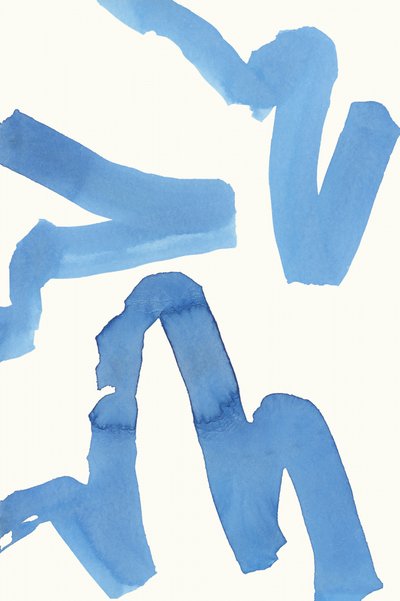 Flüssiges Blaues Abstrakt von cartissi