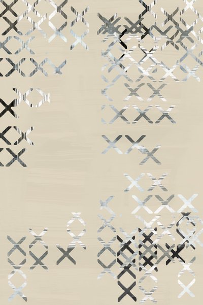 Geometrisches Kreuzmuster von cartissi