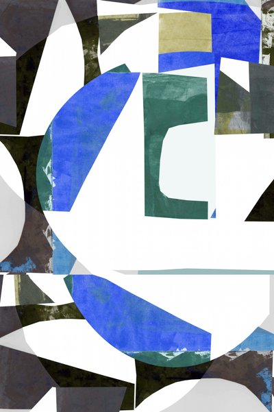 Moderne geometrische Collage von cartissi