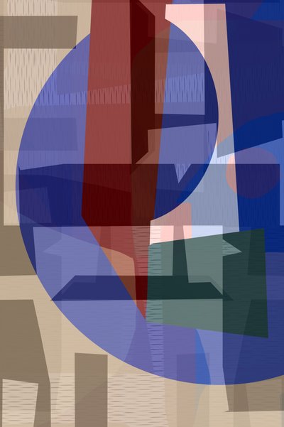 Überlappende Geometrische Schichten von cartissi
