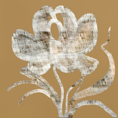 Rustikale Holzblume von cartissi