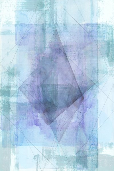 Gelassene Geometrische Schichten von cartissi