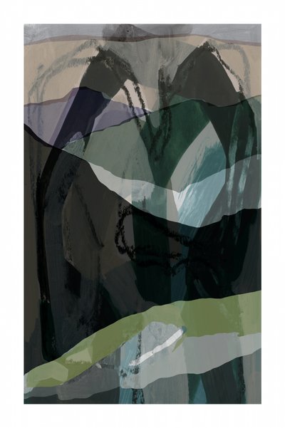 Serene Bergschichten von cartissi