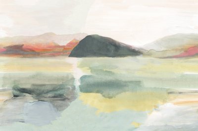 Serene Bergreflexionen von cartissi