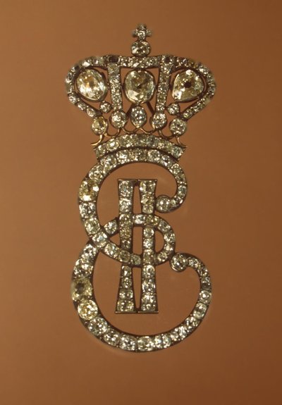 Monogramm von Katharina II. für die Ehrendamen, zwischen 1775 und 1780 von decorations and medals Orders