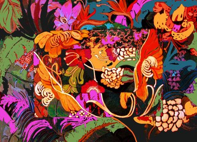 Florale Collage von linda arthurs