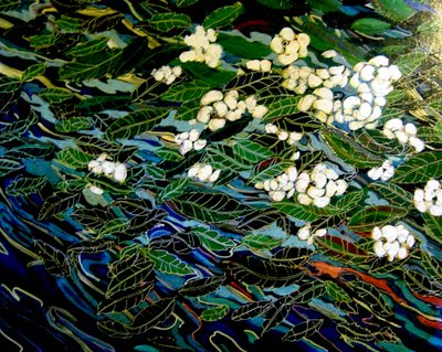 Blumen im Bach, 2012 von linda arthurs