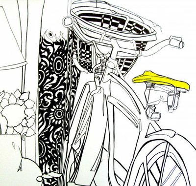 Katies Fahrrad von linda arthurs
