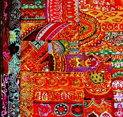 Kutch-Stickerei von linda arthurs