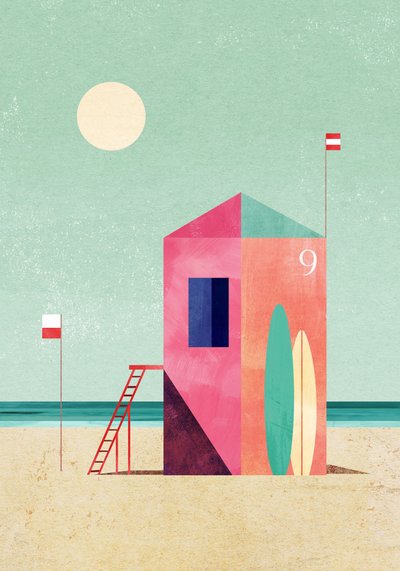 Strandhütte Nummer Neun von longwayhome