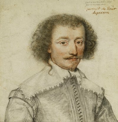 Porträt von Pierre Le Hayer Duperron, 1634 von or Dumoustier Dumonstier