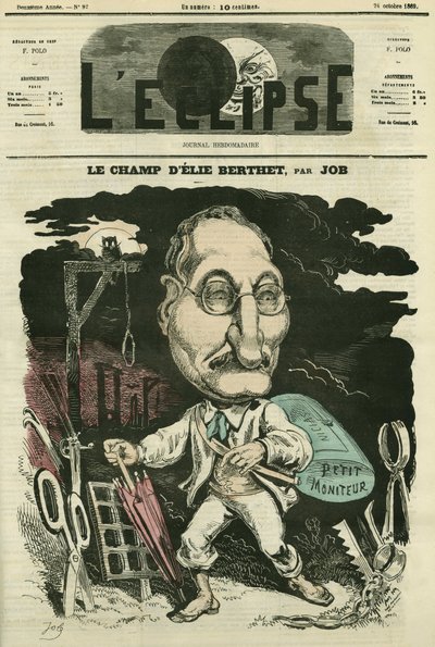 Elie Berthet, französischer Schriftsteller von pseudonym for Onfray de Breville Jacques Job