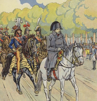 Napoleon I. von Frankreich, genannt der "kleine Korporal" von pseudonym for Onfray de Breville Jacques Job