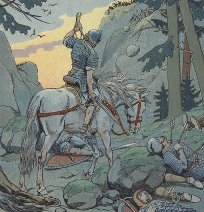 Roland bei Roncevaux von pseudonym for Onfray de Breville Jacques Job