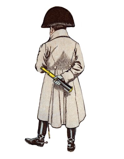 Porträt von Napoleon Bonaparte - Lithographie von Job aus „Le Grand Napoleon des Petites Enfants“ 1893 von pseudonym for Onfray de Breville Jacques Job