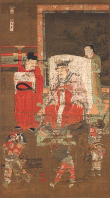 Zehn Könige der Hölle, der König Qinguang von 陸信忠