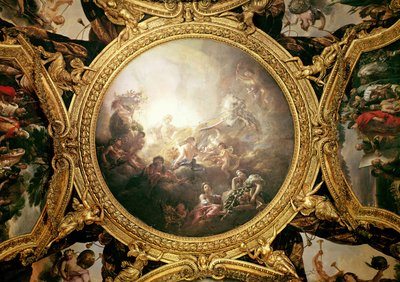 Der Wagen Des Apollo Deckengemalde Aus Dem Salon Des 256765