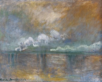 Charing Cross Bridge Rauch Im Nebel 1902 Von Claude Monet