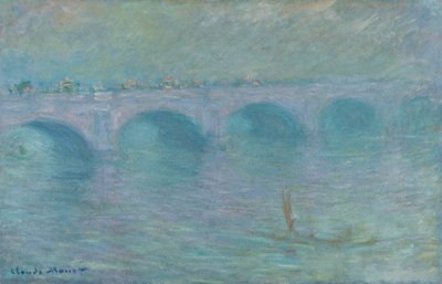 Waterloo Brucke Im Nebel 1903 Von Claude Monet 826163