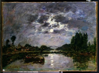 Die Wirkung des Mondes, 1891 von Eugene Louis Boudin