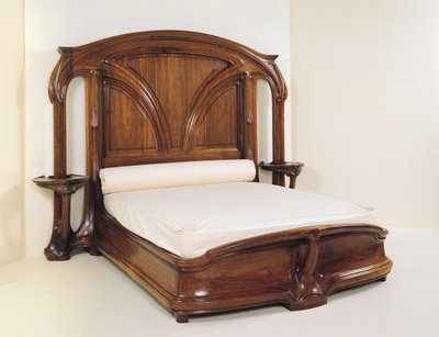 Jugendstilbett 1900 Holz Von Eugene Vallin 300999