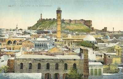 Aleppo Syrien Die Stadt Und Die Festung
