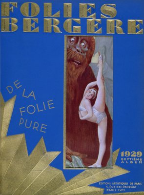 Film A La Folie Folies Bergere Programm für die Revue De la Folie Pure... (#426294)