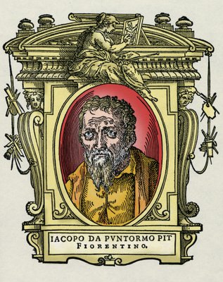 Porträt von Jacopo (Iacopo) Carrucci genannt il Pontormo (Pontormo