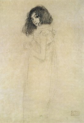 Portrait Einer Jungen Frau 16 17