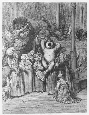 Die Geburt Von Gargantua Illustration Von Gargantua Un 132564