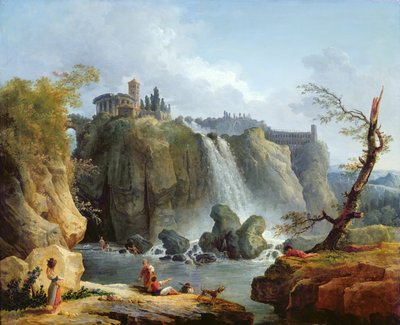 Die Fälle von Tivoli, 1768 von Hubert Robert