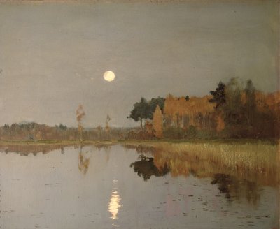 Der Zwielichtmond, 1899 von Isaak Ilyich Levitan