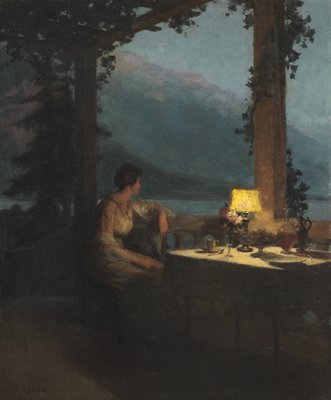 Die Terrasse, Annecy von Marcel Rieder