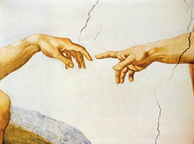 Die Erschaffung Adams Von Der Sixtinischen Decke 1510 568819