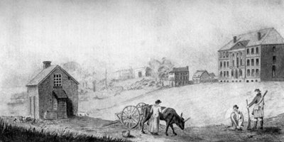 Das Präsidentenhaus, USA, 1799 1908 von Unbekannt (#701259)