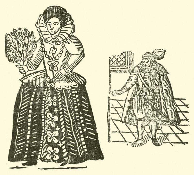 Illustration für The Roxburghe Ballads von (after) English School