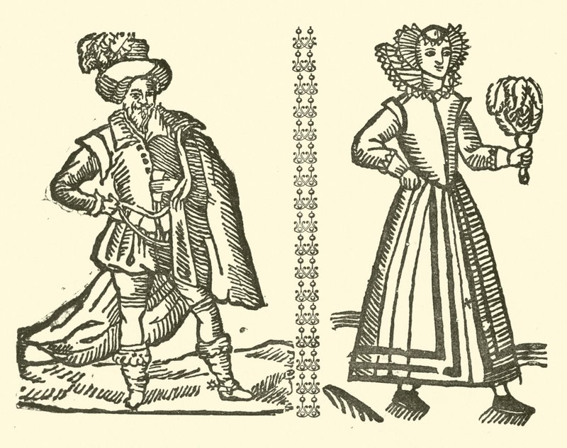 Illustration für The Roxburghe Ballads von (after) English School