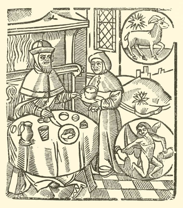 Illustration für The Roxburghe Ballads von (after) English School