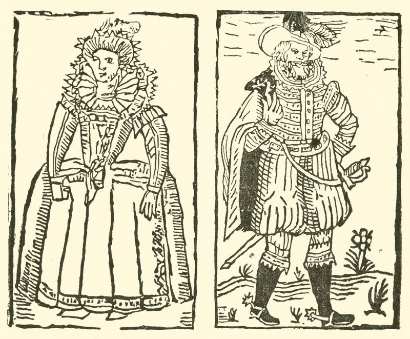 Illustration für The Roxburghe Ballads von (after) English School