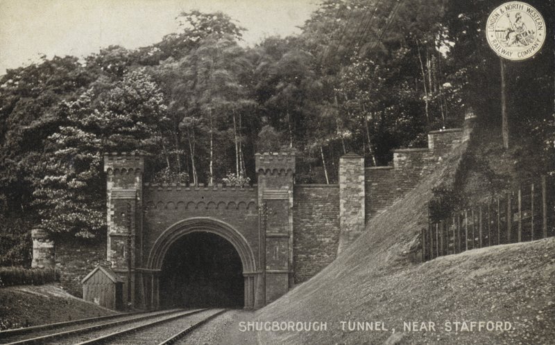 Shugborough-Tunnel, nahe Stafford von (after) English photographer