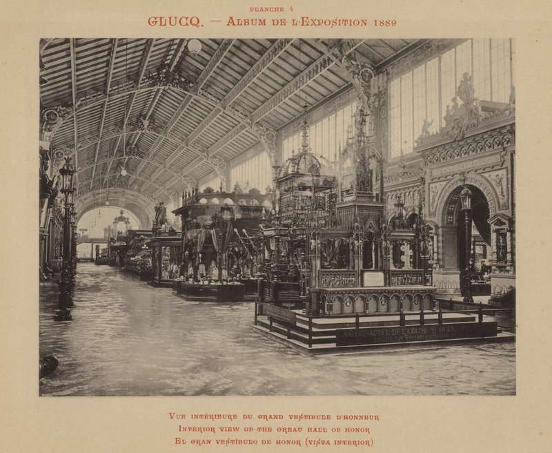 Innenansicht der Großen Ehrenhalle von (after) French Photographer