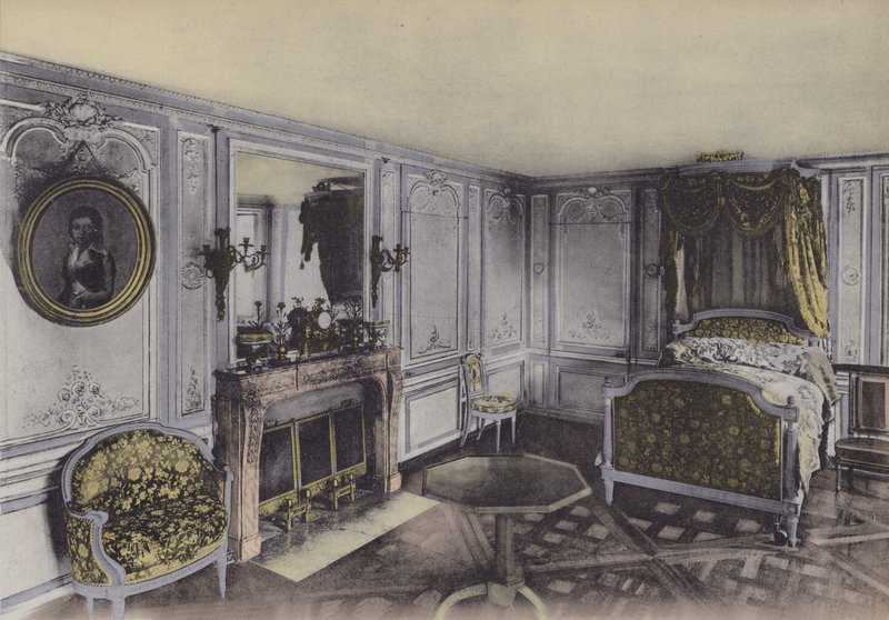 Kleines Trianon, Schlafzimmer von Marie-Antoinette von (after) French Photographer
