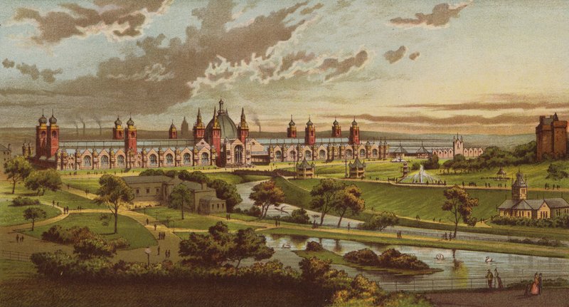 Internationale Ausstellung für Industrie, Wissenschaft und Kunst, Glasgow, 1888 von English School